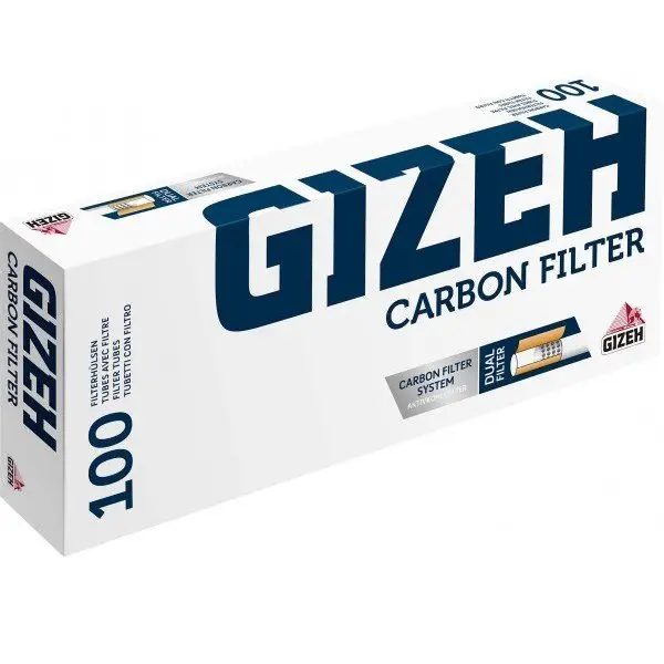 Tube a cigarette gizeh carbon filter