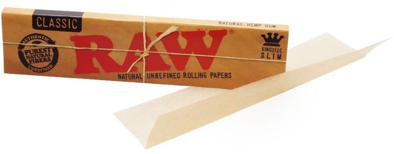 image d'une feuille raw slim