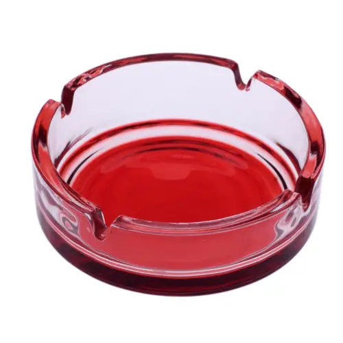 Cendrier de bar rouge