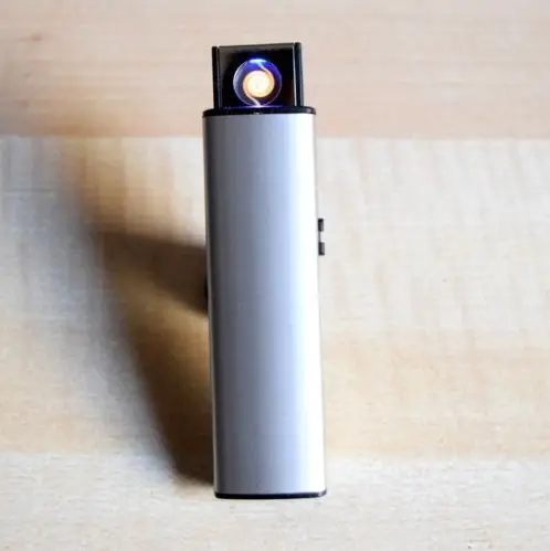 Briquet rechargeable usb gris