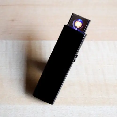 Briquet rechargeable usb noir