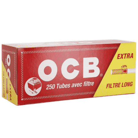 Tube a cigarette ocb extra