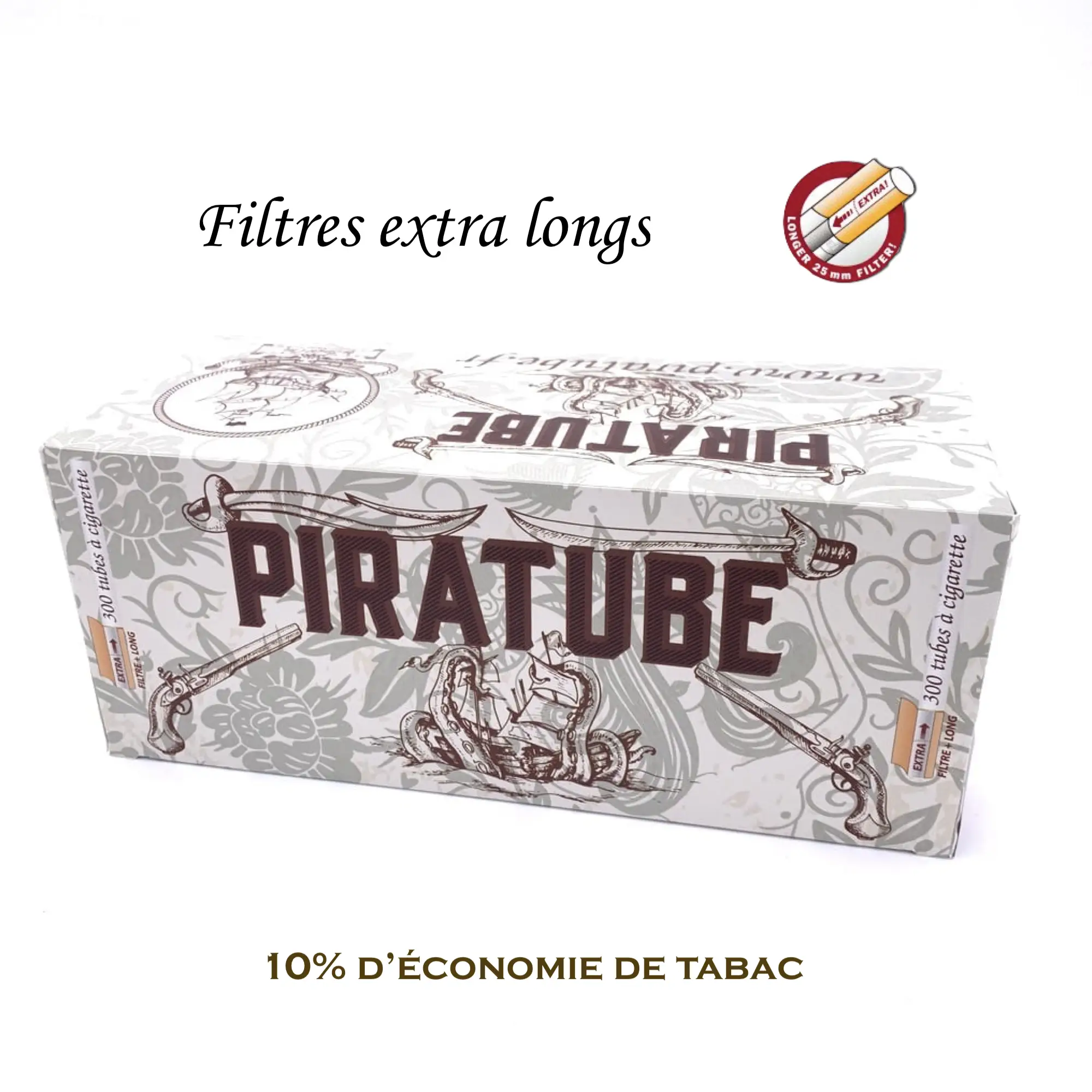 10 800 Tubes Piratube EXTRA (36x300) FILTRES LONGS – Image 2