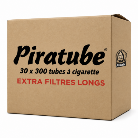 9 000 Tubes Piratube EXTRA (30x300) FILTRES LONGS