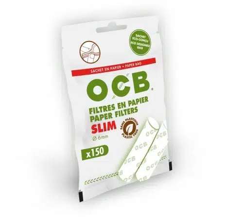 filtre papier ocb slim biodegradable