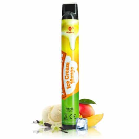 eCigarette Wpuff Ice Cream Mangue
