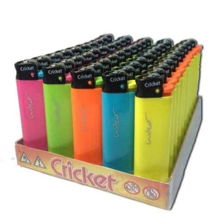 briquet cricket maxi par boite de 50