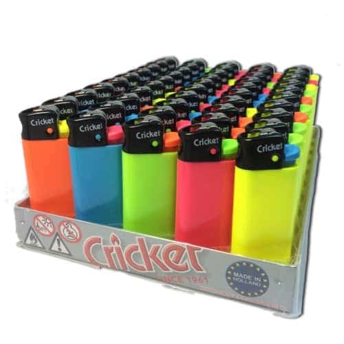 briquet cricket mini par boite de 50