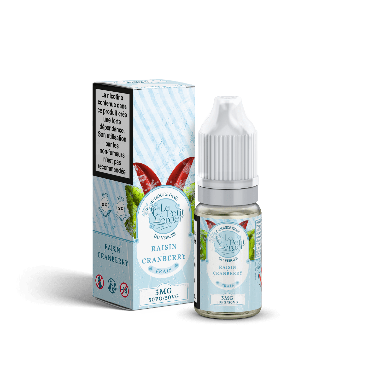 E-Liquide Le Petit Verger Frais Raisin Cramberry