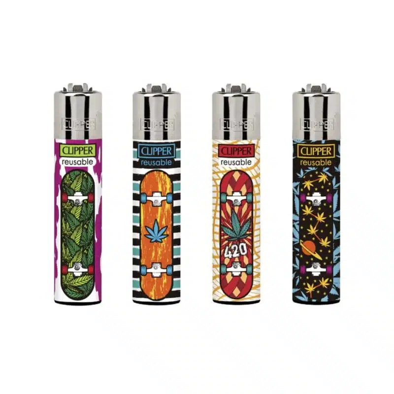 4 x Briquet Clipper Weed Boarding