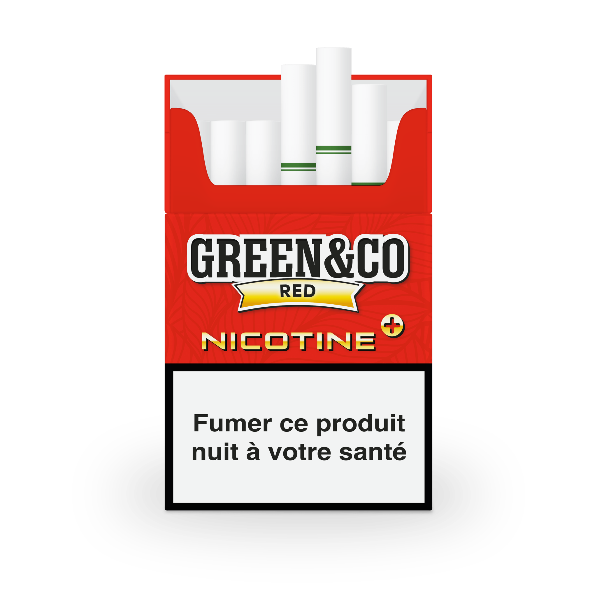 Cigarette Pré-Roll Green & CO AVEC NICOTINE