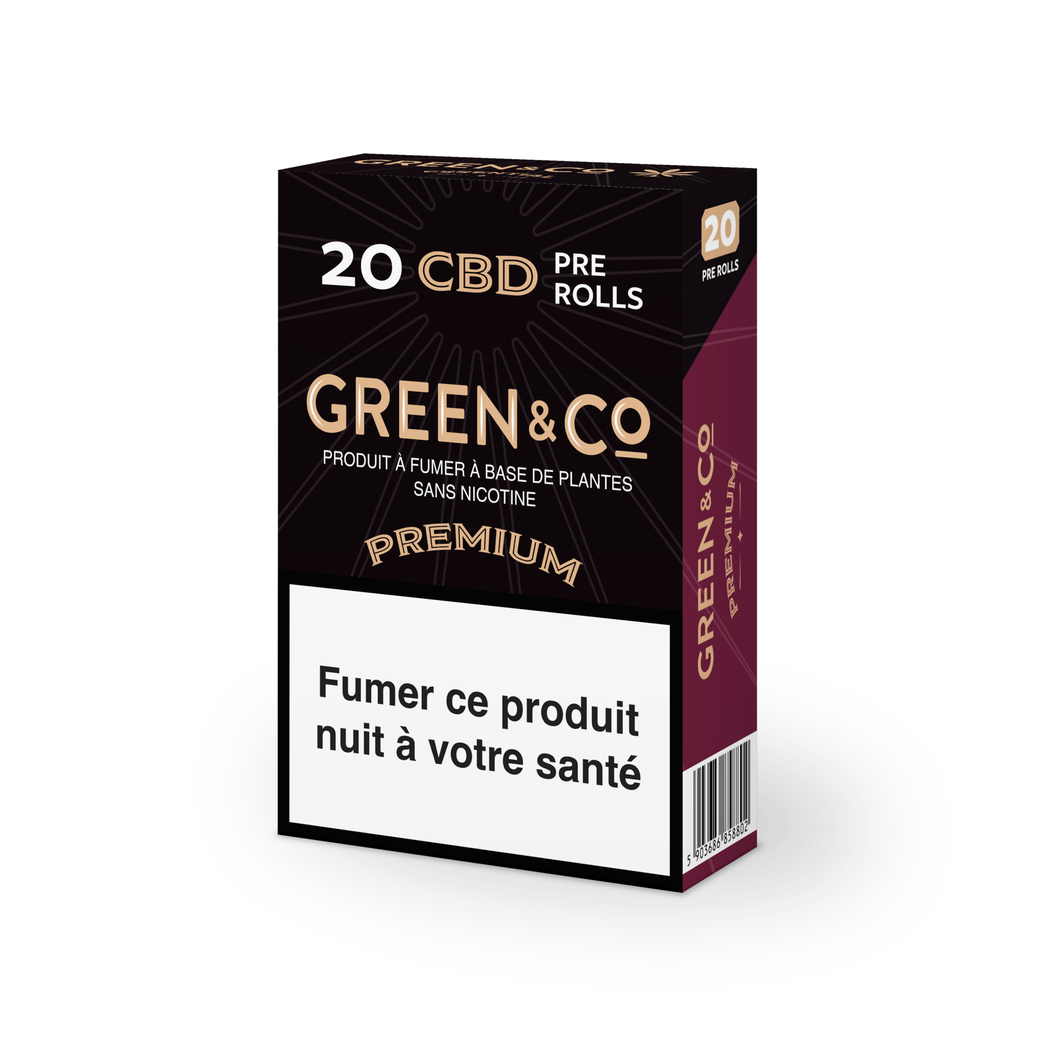 Cigarette Pré-Roll Green & CO Premium – Image 2