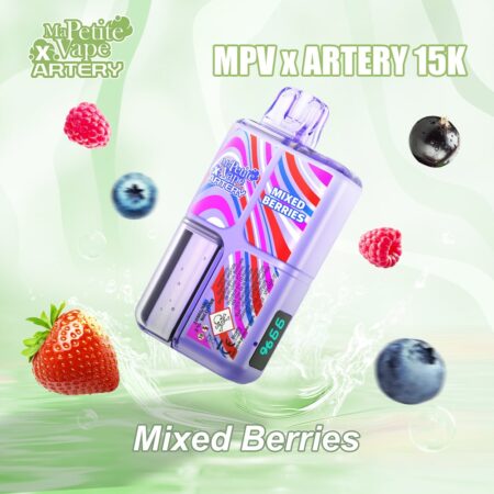 X Artery 15000 Puff Ma Petite Vape Mixed Berries 2% Nicotine (100% Légale)