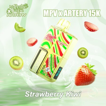 X Artery 15000 Puff Ma Petite Vape Strawberry Kiwi 2% Nicotine (100% Légale)