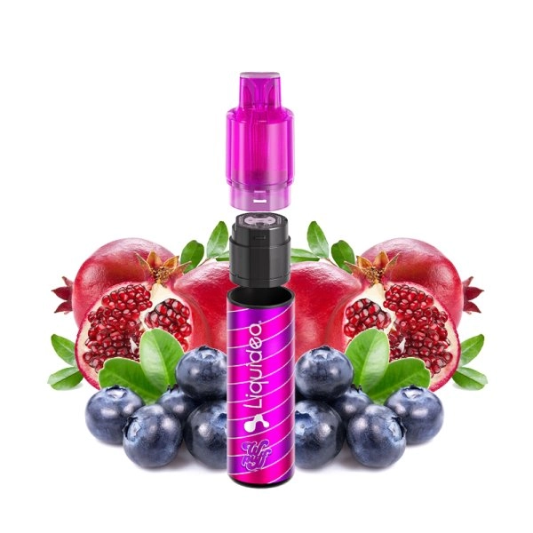 Wpuff Fusion 2.0 - 15 000 Puffs - Liquideo - Myrtille Grenade