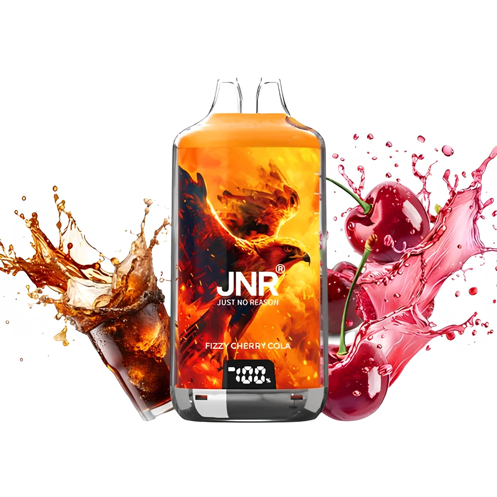 JNR Falcon 28000 Puff Fizzy Cherry Cola 2% Nicotine (100% légale)
