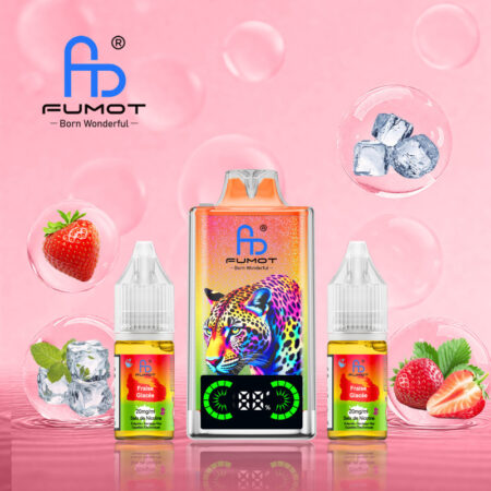 Fumot Leopard 40k Puffs Strawberry Ice 2% Nicotine (100% légale)