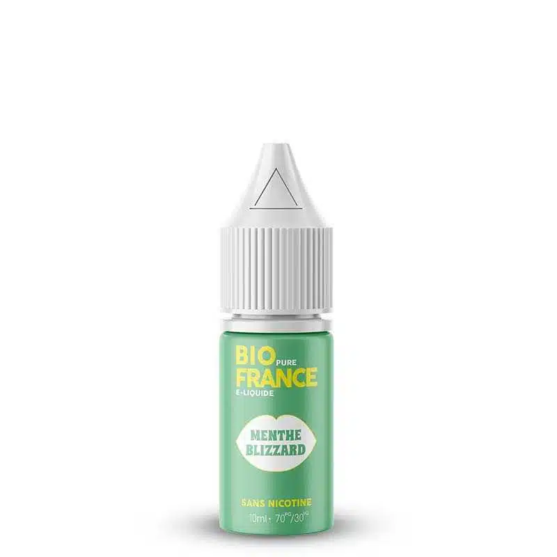 E-Liquide Menthe Blizzard Bio Pure France 10ml