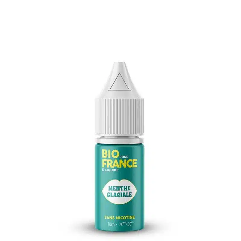 E-Liquide Menthe Glaciale Bio Pure France 10ml
