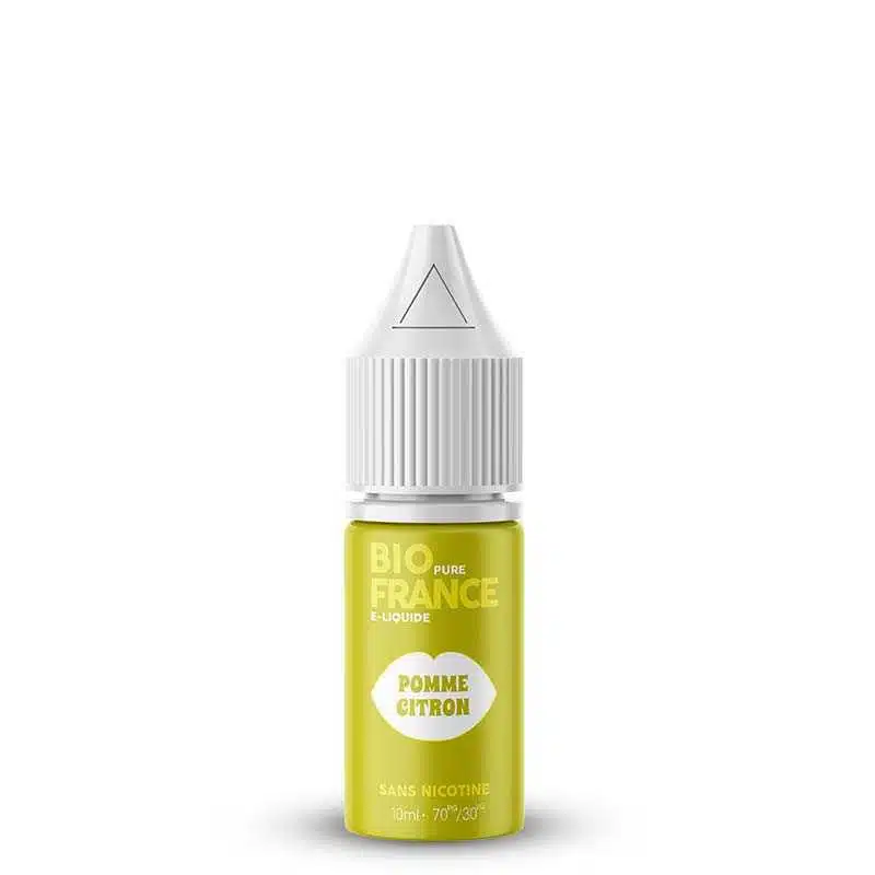E-Liquide Pomme Citron Bio Pure France 10ml