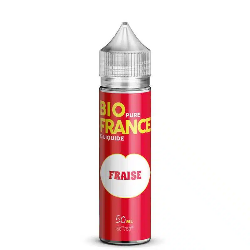 E-Liquide Fraise Bio Pure France 50ml