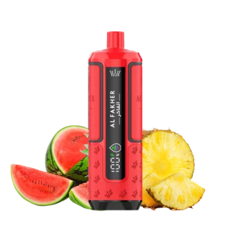 Puff Al Fakher Hyper Max 30k 0,6% – Watermelon Pineapple (100% légale)