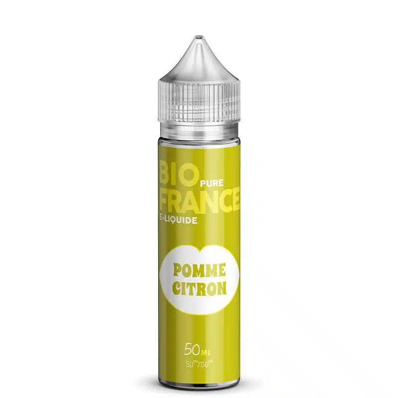 E-Liquide Pomme Citron Bio Pure France 50ml