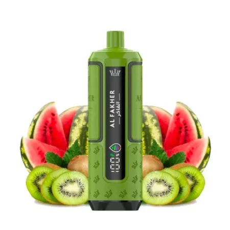 Puff Al Fakher Hyper Max 30k 0,6% – Watermelon Kiwi (100% légale)