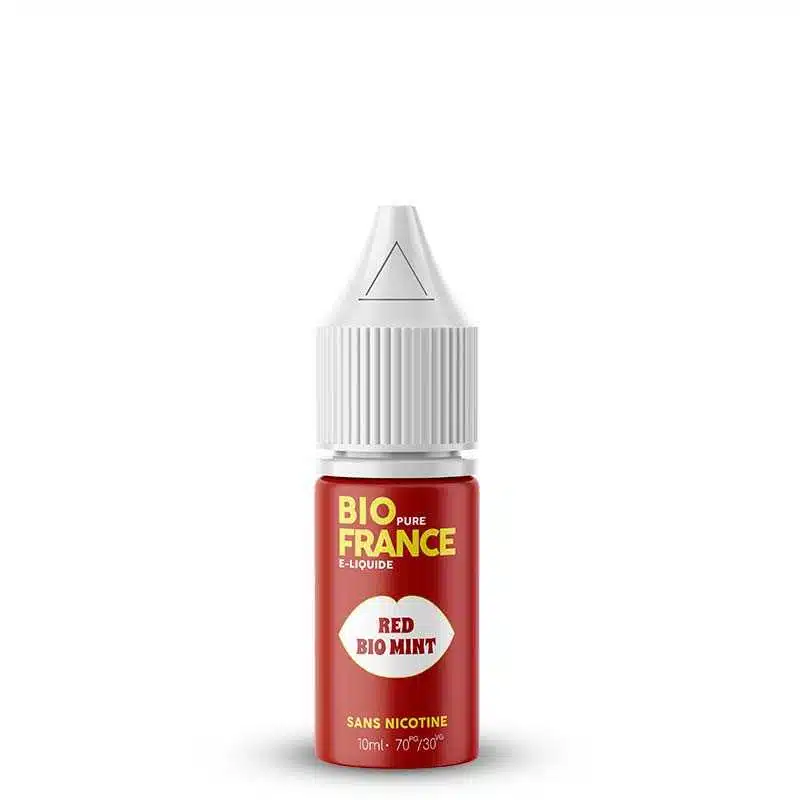 E-Liquide Red Bio Mint Bio Pure France 10ml