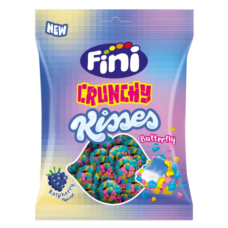 Bonbon Fini Crunchy Kisses Butterfly (12 sachets de 90g)