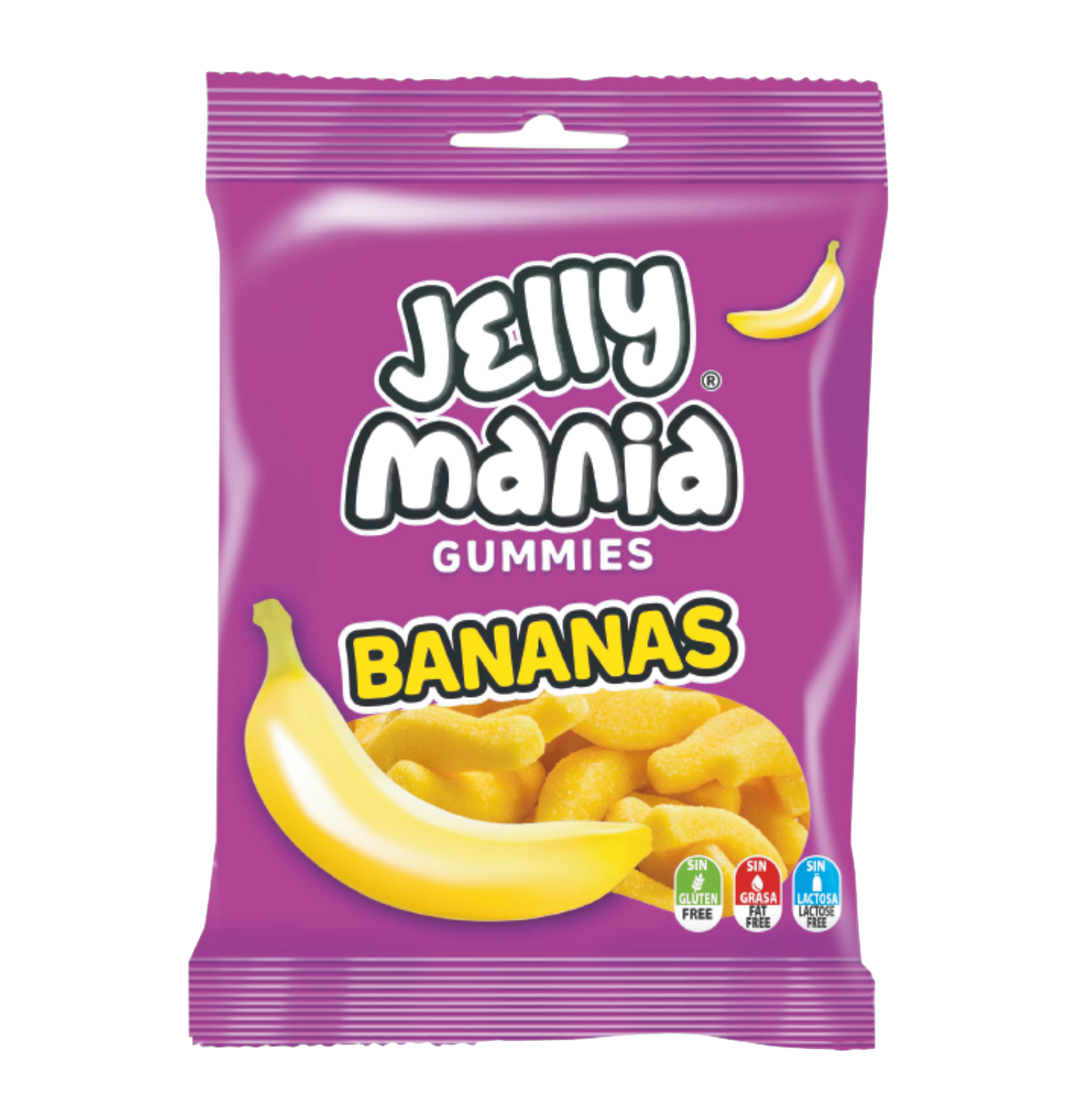 Bonbon Jelly Mania Bananes (18 sachets de 100g)