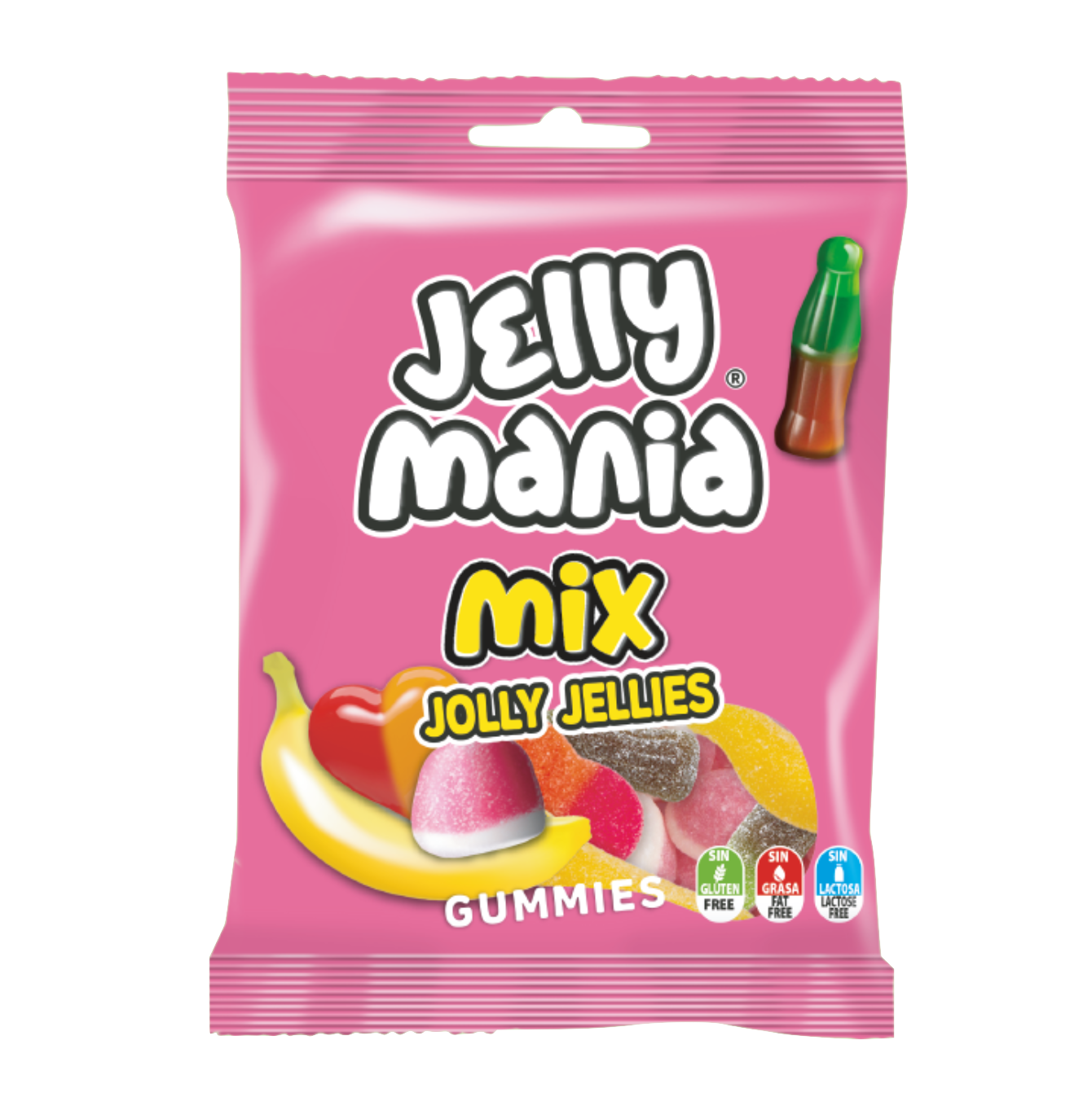 Bonbon Jelly Mania Jolly Jellies Mix (18 sachets de 100g)