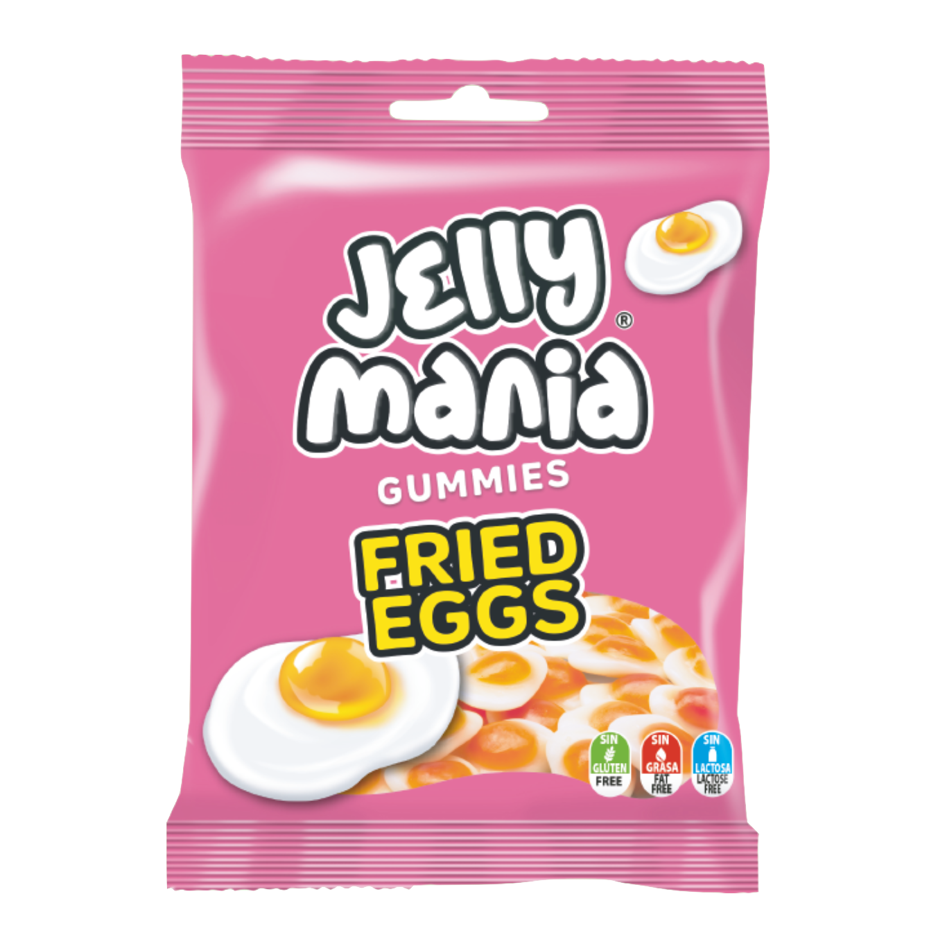 Bonbon Jelly Mania Oeufs Sur Le Plat (18 sachets de 100g)