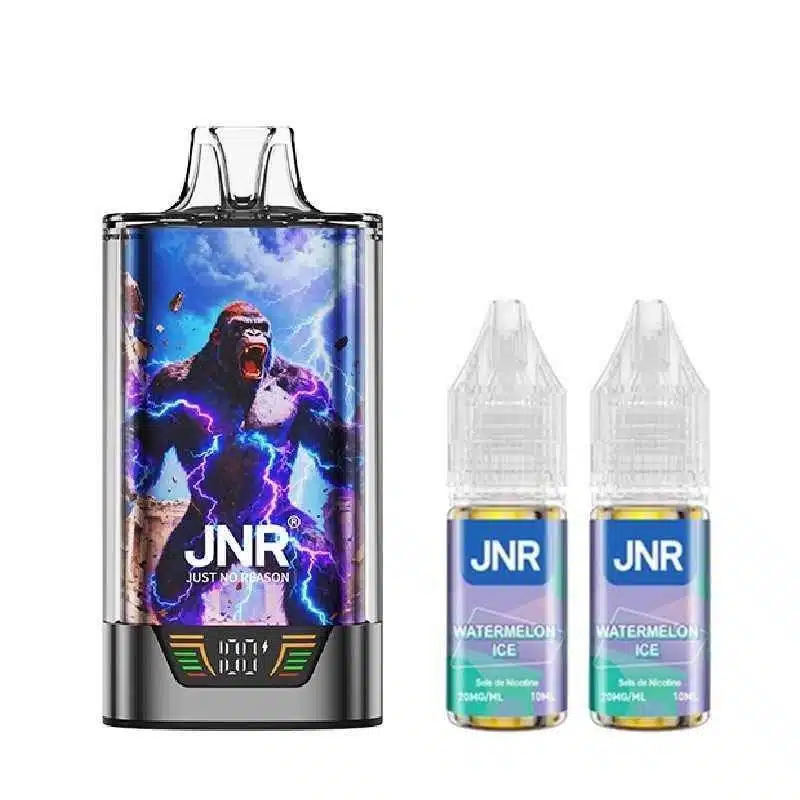 JNR Gorilla X 43000 Puffs 2% Nicotine – Watermelon Ice – Image 2