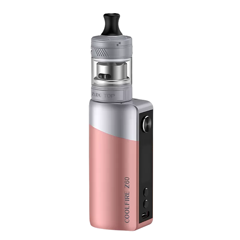Kit eCigarette CoolFire Z60 + Zlide Top Innokin - Couleur : Rose