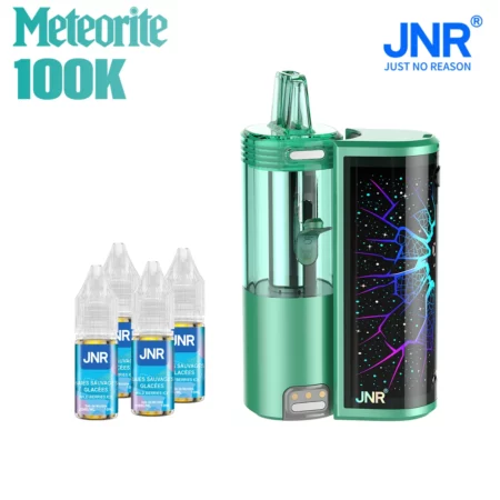 Puff JNR Météorite 100k Wild Berries Ice 2% Nicotine (100% légale)