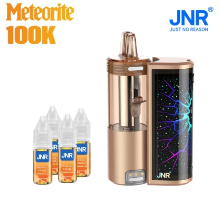 Puff JNR Météorite 100k Strawberry Bull 2% Nicotine (100% légale)
