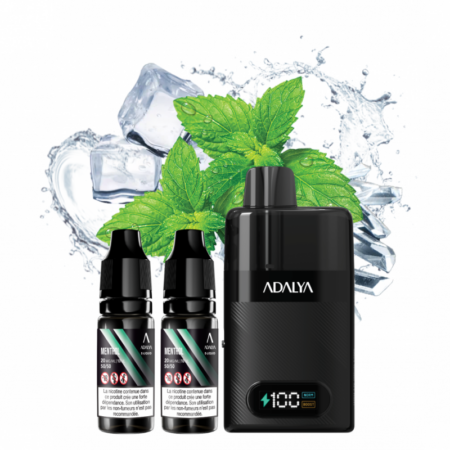 Puff Adalya Levo 30k 2% Nicotine (100% légale) - Menthol