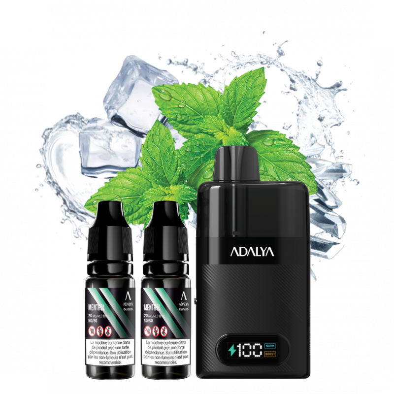 Puff Adalya Levo 30k 2% Nicotine (100% légale) - Menthol