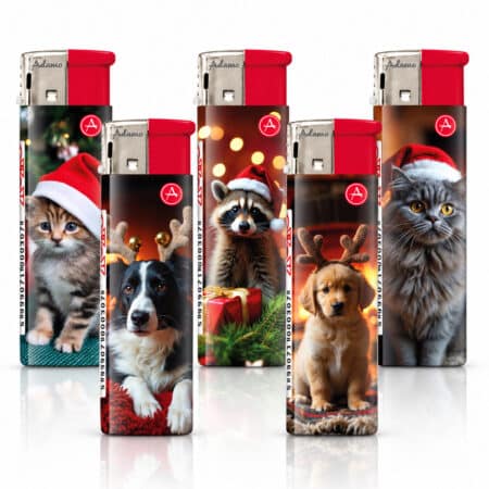 5 x Briquet électronique Cute Winter