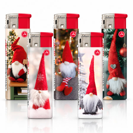 5 x Briquet électronique Winter Gnome
