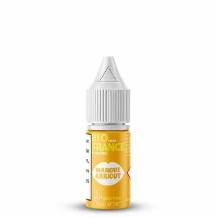 E-Liquide Mangue Abricot Bio Pure France 10ml