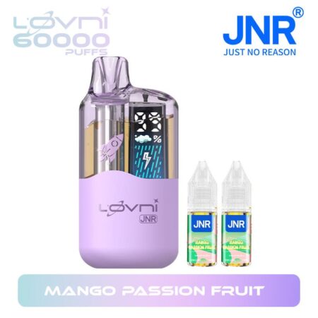 Puff JNR l'Ovni 60k Mango Passion Fruit 2% Nicotine (100% légale)