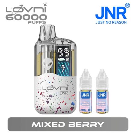 Puff JNR l'Ovni 60k Mixed Berries 2% Nicotine (100% légale)